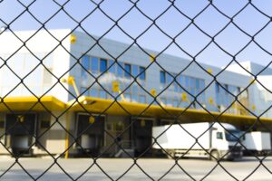 Commercial fence security